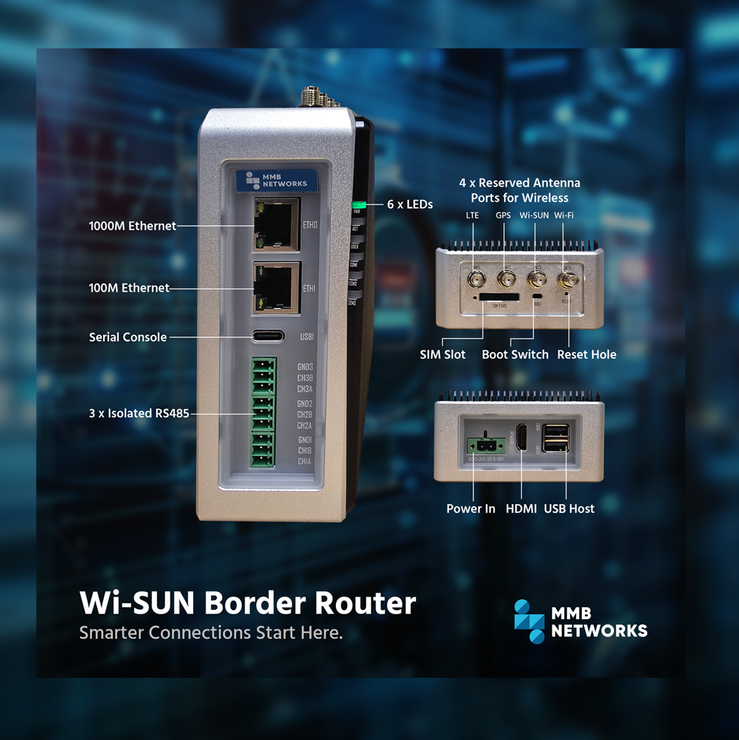 MMB Wi-SUN Border Router | MMB Networks