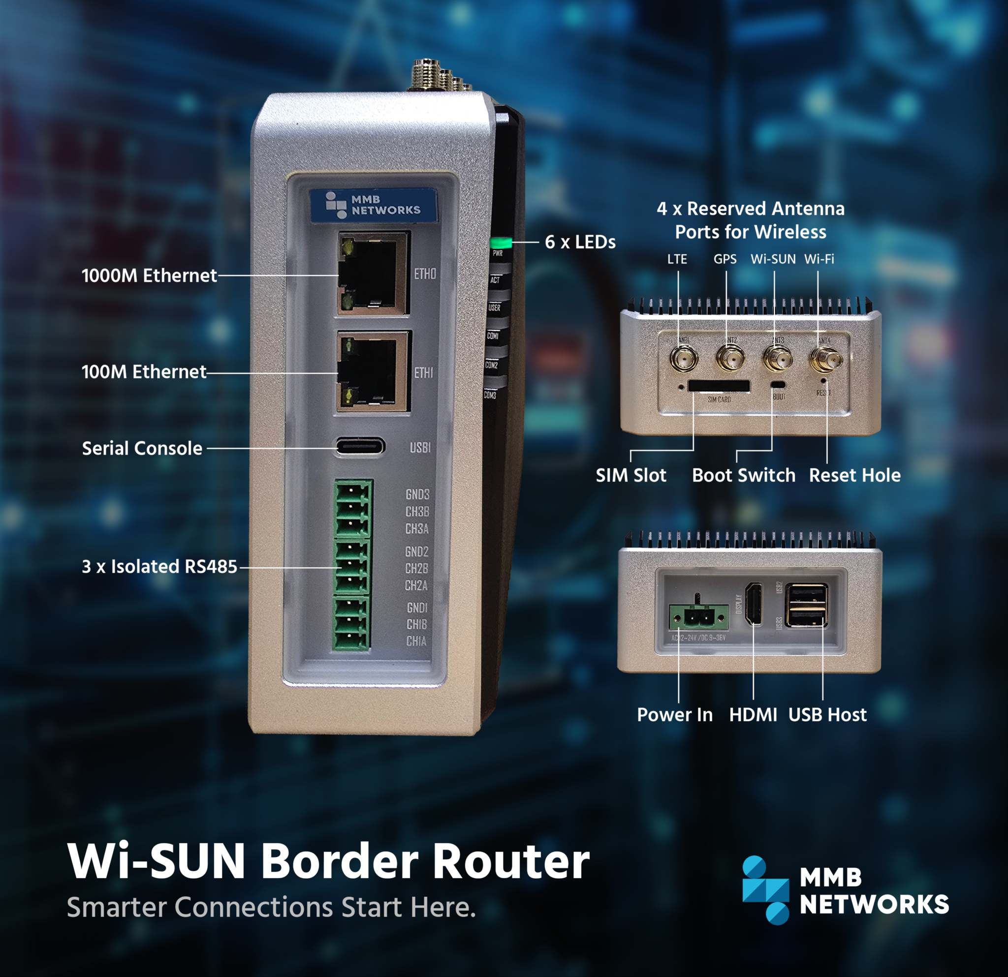 MMB Wi-SUN Border Router | MMB Networks